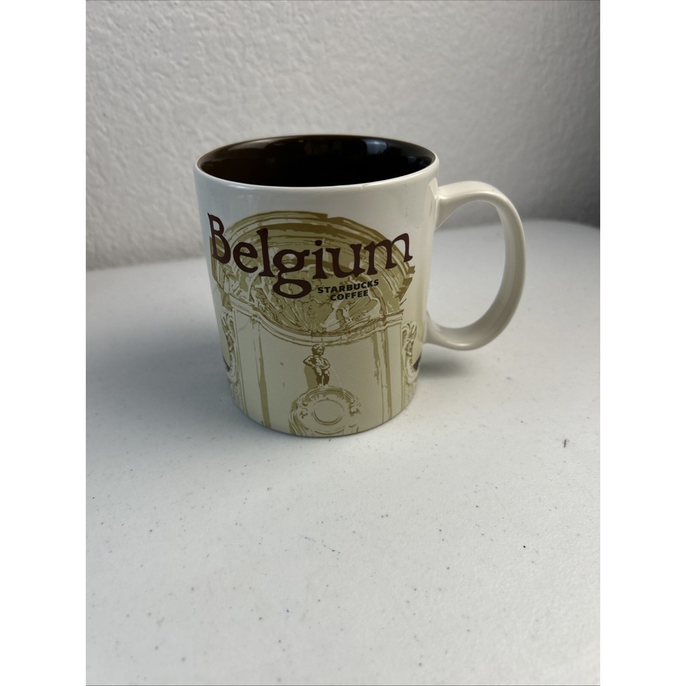 Starbucks BELGIUM 2013 Global Icon Collector Series Retired Coffee Mug Cup